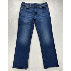 American Eagle Outfitters Jeans Men 33x32 Blue Classic Bootcut Denim Medium Wash